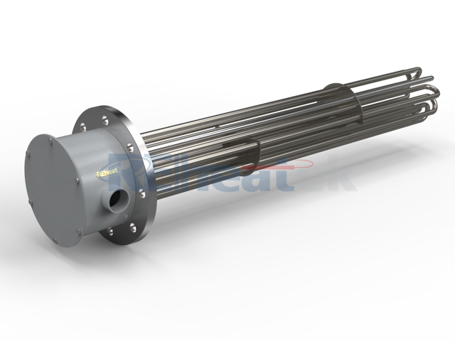 9-element flensonderdompelingverwarmer