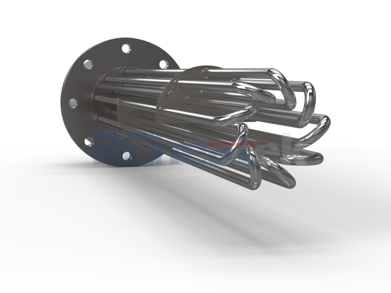 9-এলিমেন্ট ফ্ল্যাঞ্জ ইমারসন হিটার