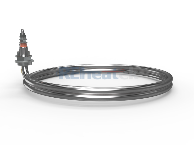 Ronde-vormige buisverwarmer