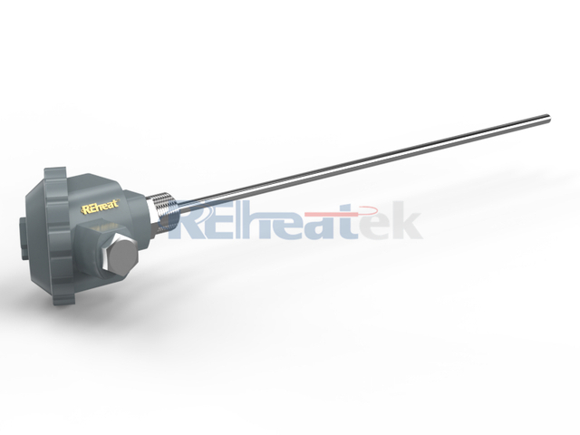 Termopar s navojem i spojnom glavom