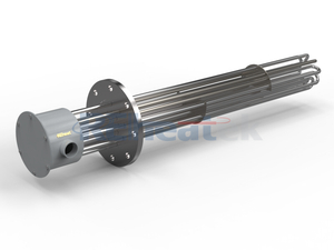 অফসেট সহ 9-এলিমেন্ট ফ্ল্যাঞ্জ ইমারসন হিটার